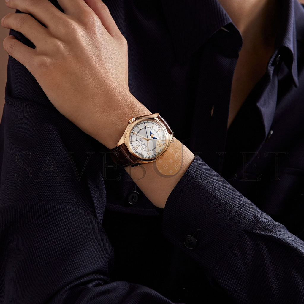 vacheron Co*sta*t*n fiftysix complete calendar 40 mm pink gold watch 4000e/000r-b438